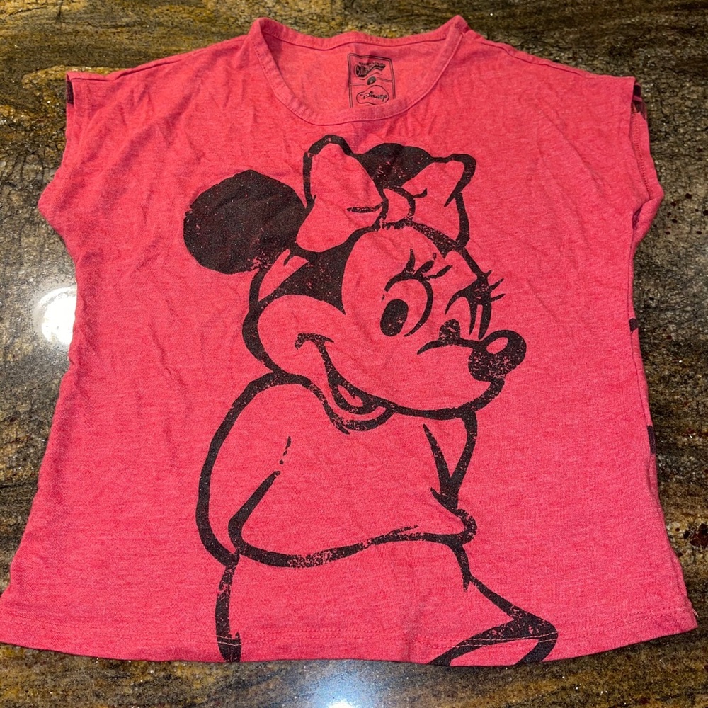 Disney Minnie Mouse‎ shirt sleeve shirt youth small